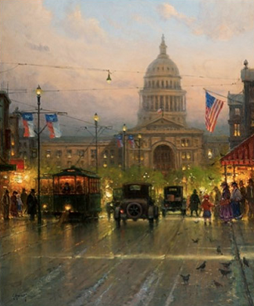 Lone Star State A/P Canvas by G. Harvey